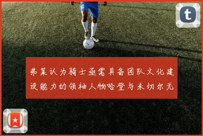 弗莱认为骑士亟需具备团队文化建设能力的领袖人物哈登与米切尔无法胜任